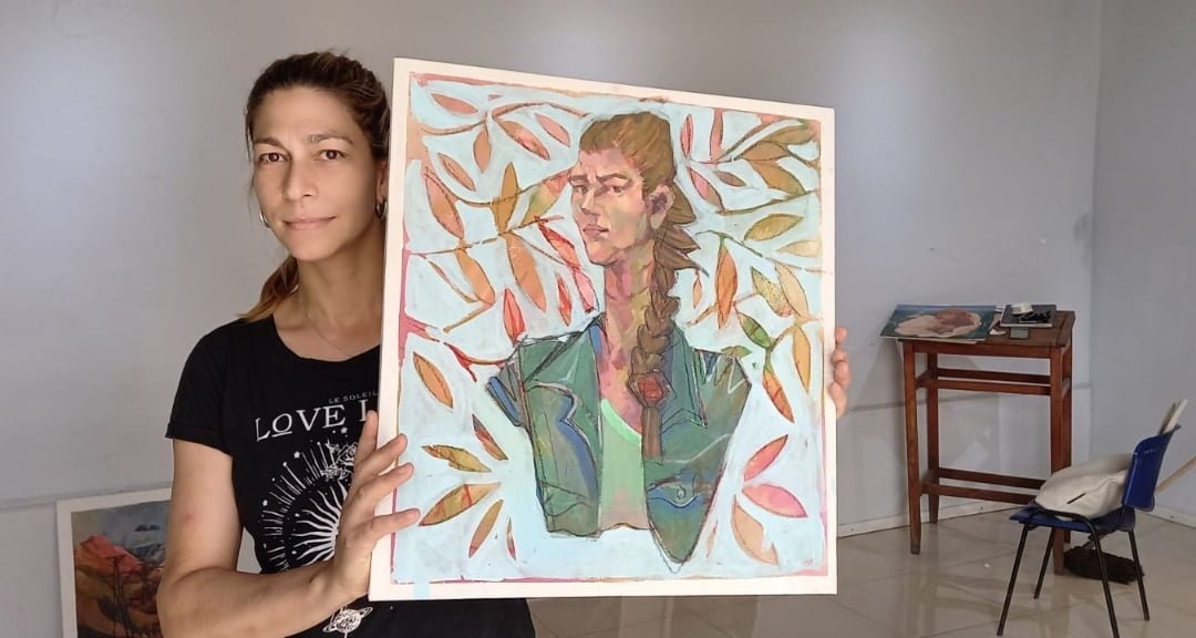 Invitaron a visitar muestra pictórica en el Salón Gonzaleano