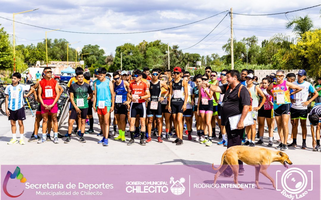 El sábado se realizó la Duatlón “Semana de Sañogasta”
