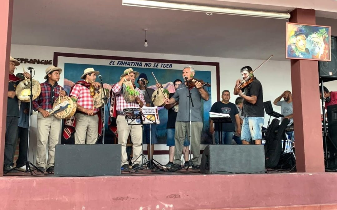 El patio de Los Molina vivió la tradicional fiesta de la chaya