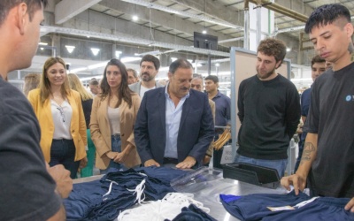 Se inauguró una nueva planta textil en la provincia