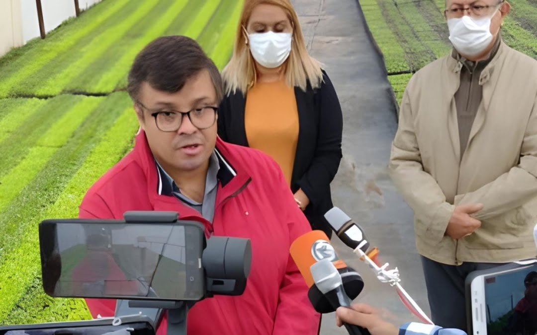 Secretario de Agricultura mencionó acciones aplicadas a tecnología y envió un mensaje político