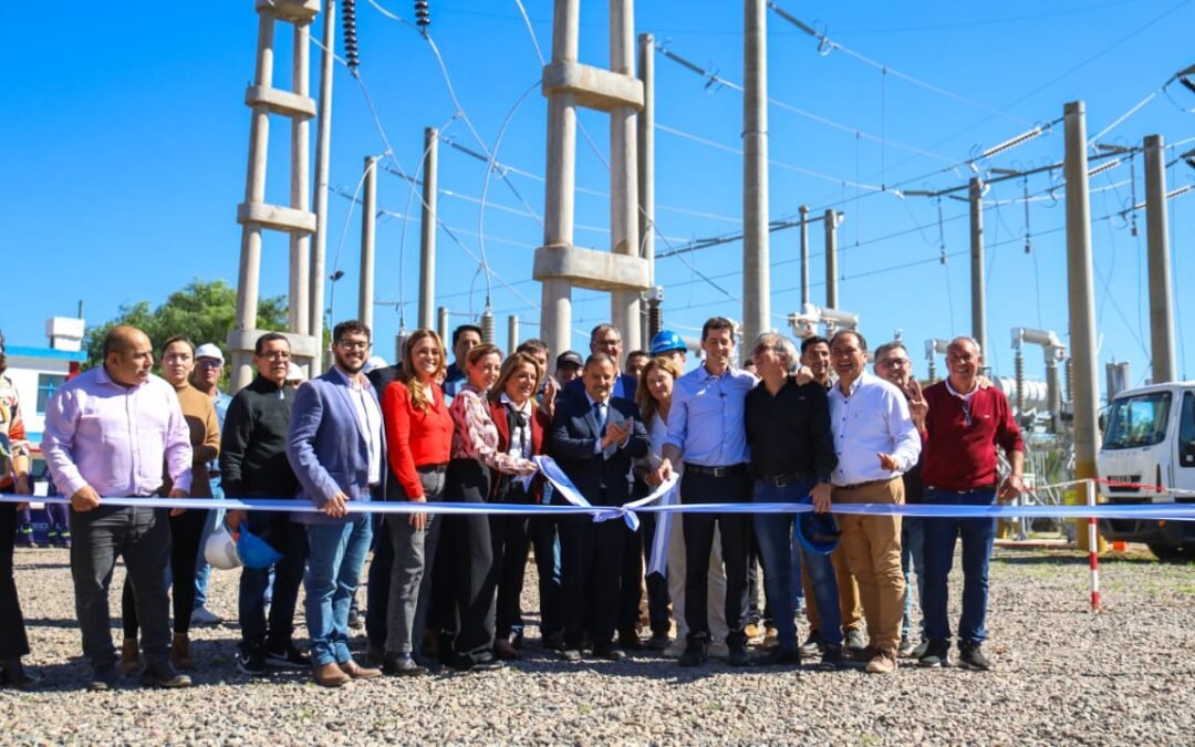 El Gobierno provincial inauguró Línea de Alta Tensión y Gasoducto Productivo en Chamical