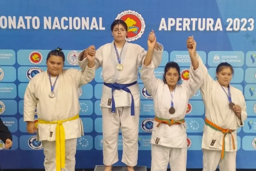 Ana Paula Robledo, la joven judoca riojana ganó el nacional de Judo en Formosa