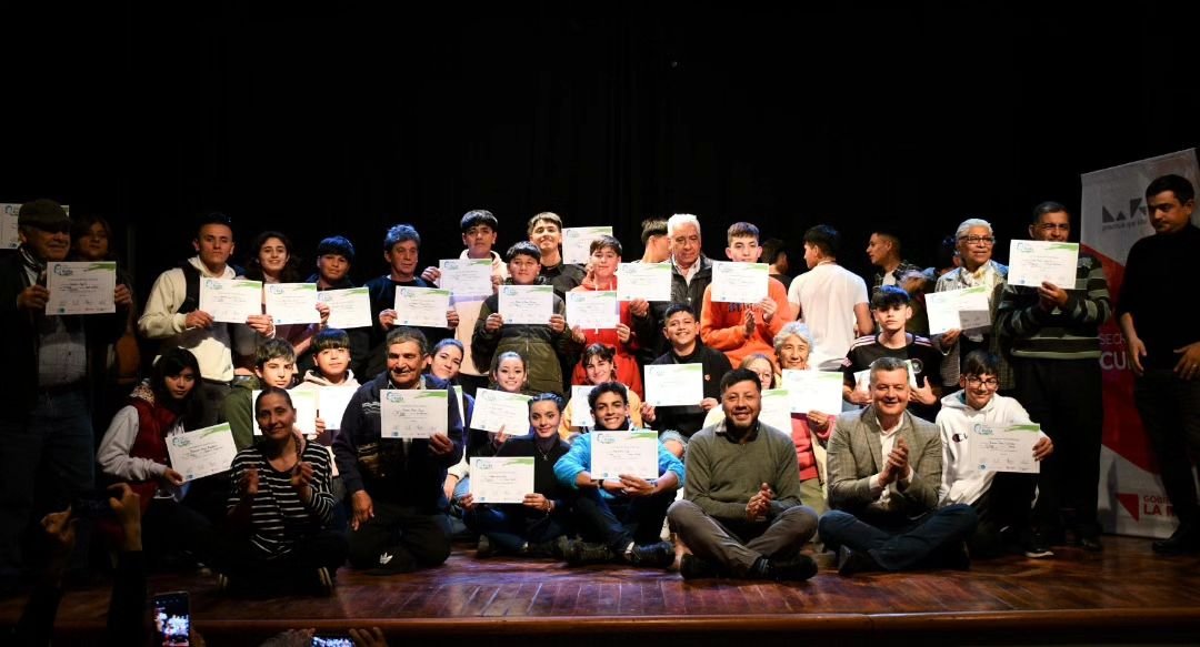 Ganadores de la instancia provincial de los Juegos Culturales Evita
