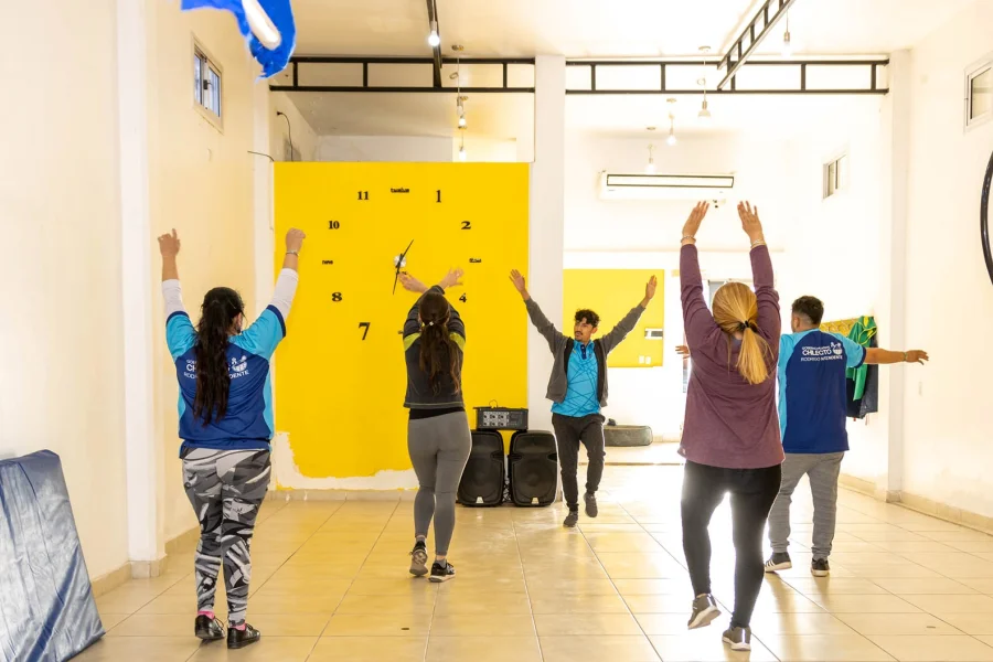 Habilitan nuevo SUM para práctica circense y deportiva gratuita