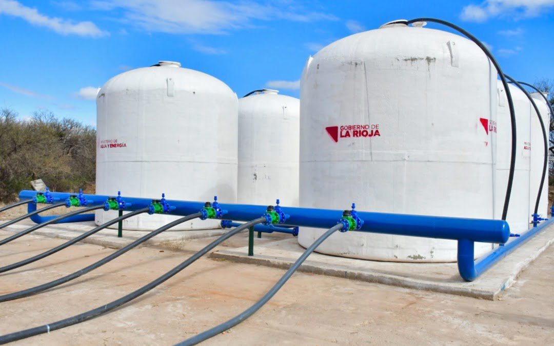 Autoridades del gobierno provincial supervisaron las nuevas obras hídricas