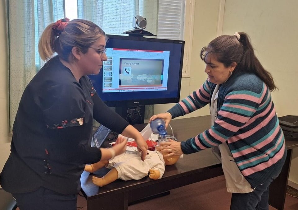 Finalizó el Curso de Pediatría para médicos y enfermeros