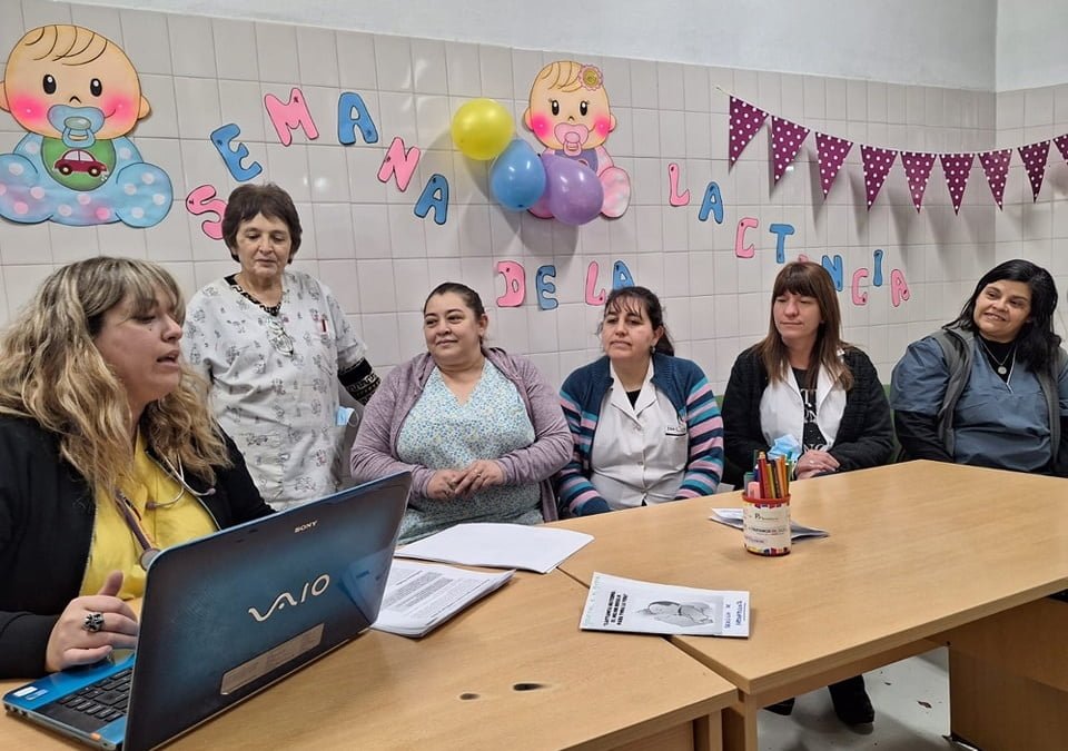 Charlas y asesoramiento en la Semana Mundial de la Lactancia