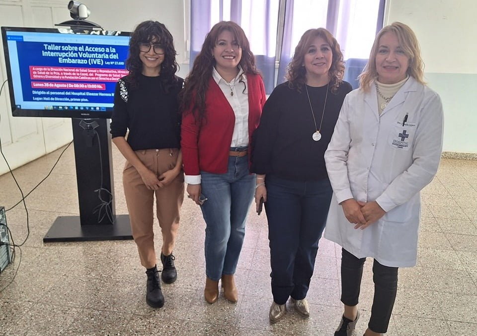 Realizaron taller sobre el acceso a la interrupción voluntaria y legal del embarazo en el hospital local