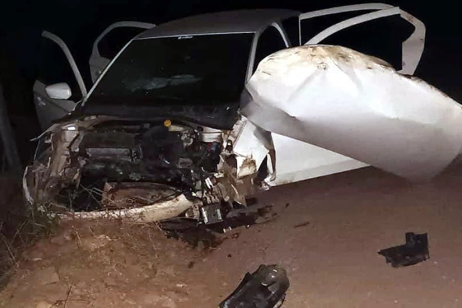 Cuatro personas heridas en un accidente ocurrido este miércoles en Malanzán