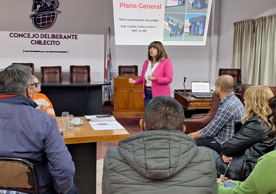 El hospital presentó un proyecto de “Vacunatorio Accesible”, en el Concejo Deliberante