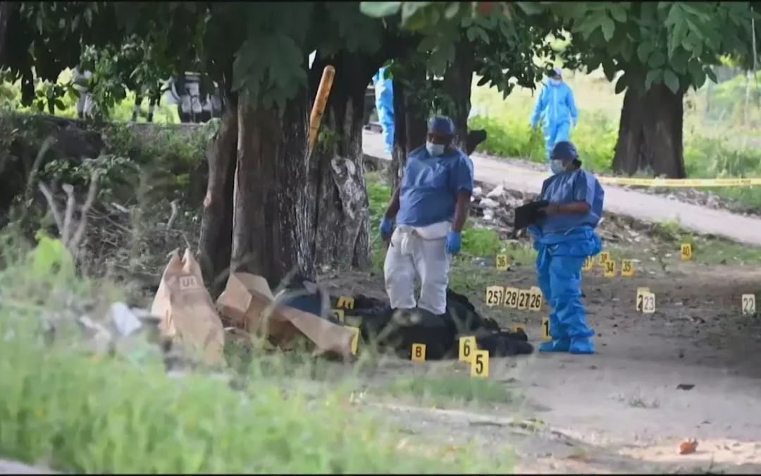24 personas, incluida una docena de funcionarios policiales, fueron asesinados en ataques armados en México