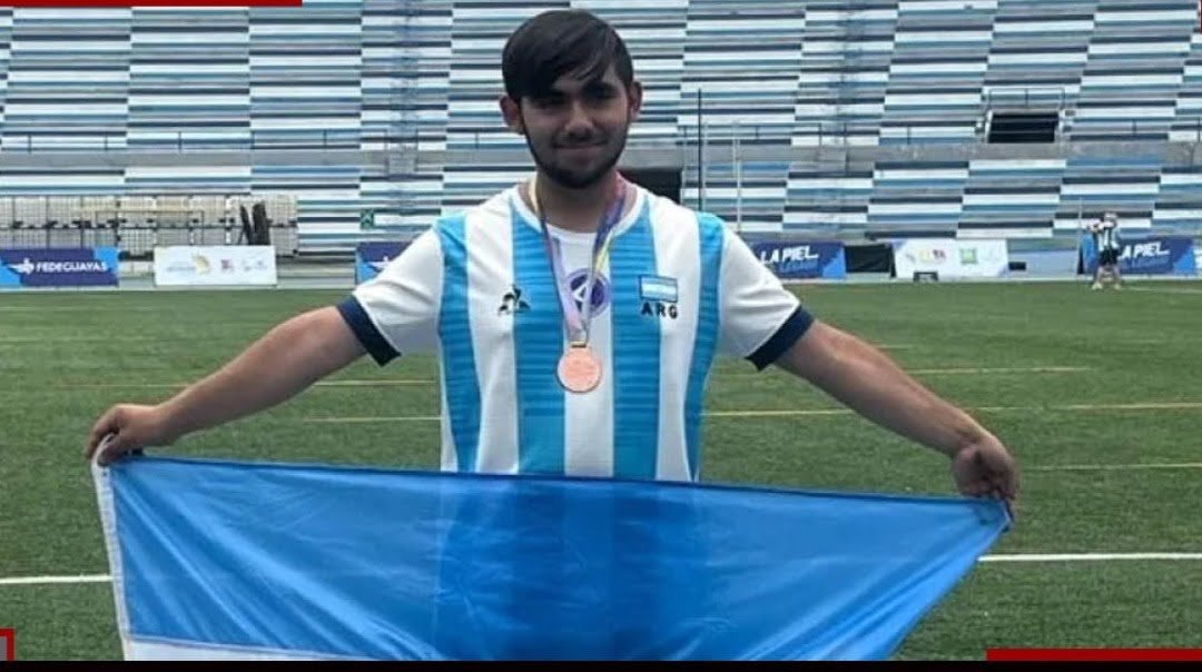 El riojano Tomas Bascary ganó dos medallas en el Sudamericano de Tiro con Arco en Ecuador