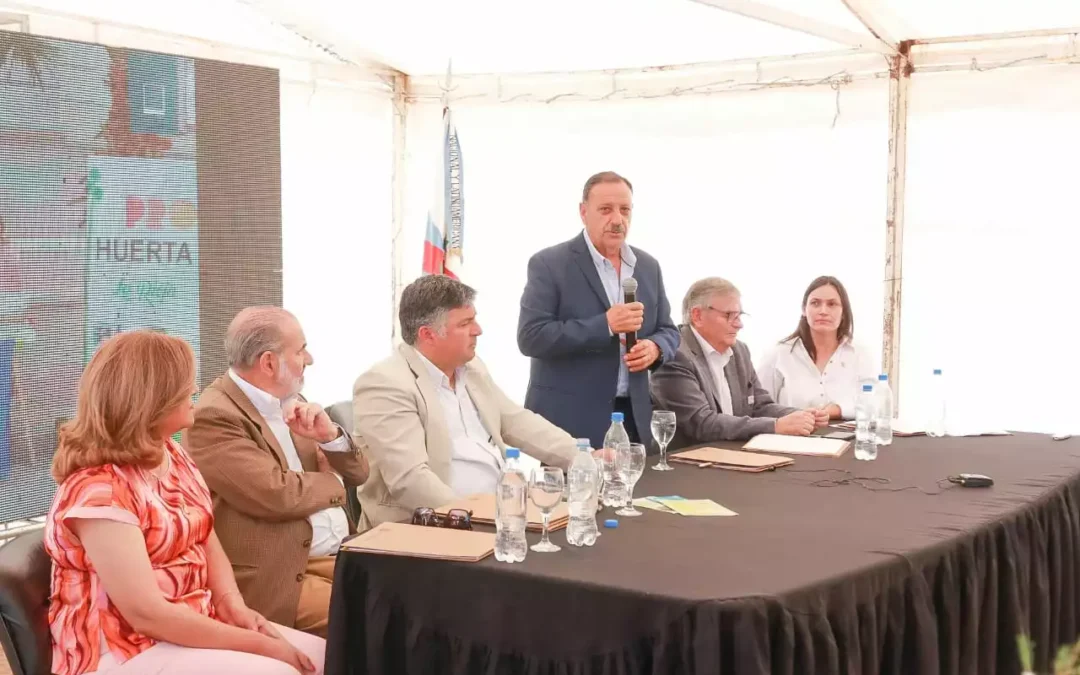 Quintela rubricó un acuerdo con INTA para mitigar los efectos de la sequía en Los Llanos