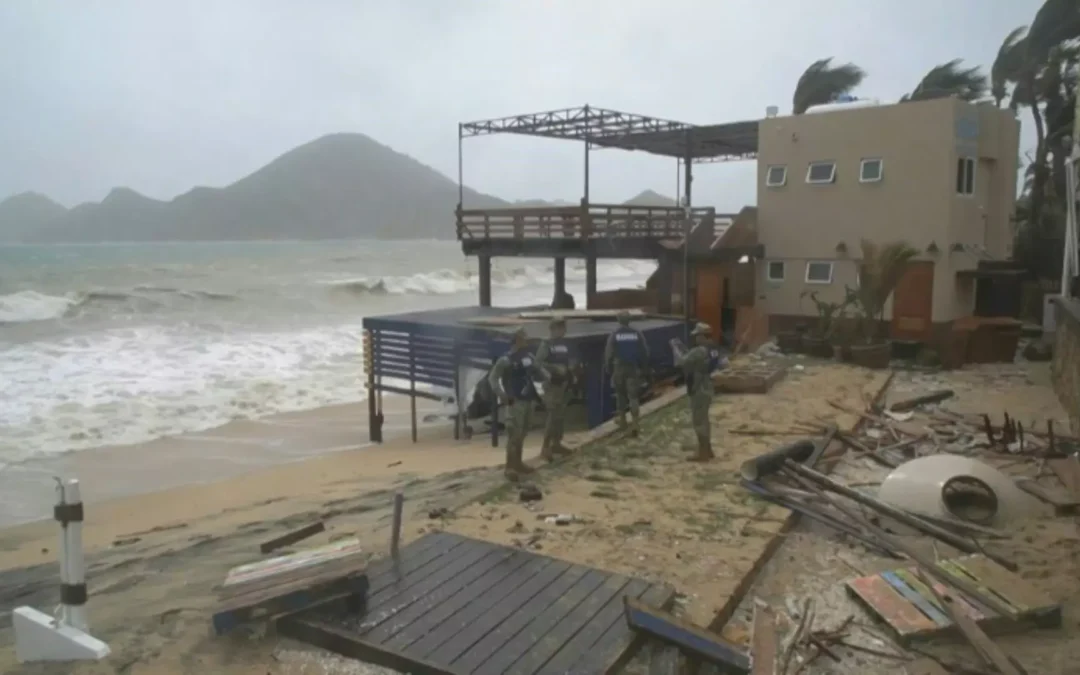 México: La tormenta tropical Norma se acerca a las costas del noroeste causando estragos