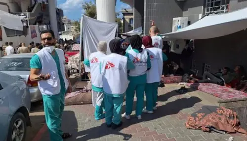 La Organización Médicos Sin Fronteras de Latinoamérica trabaja en Gaza ayudando a civiles víctimas del conflicto