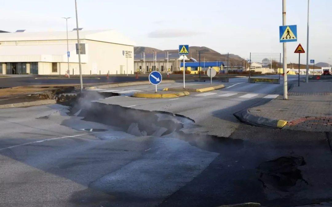 Grindavik, Islandia: Gran actividad sísmica “podría ser preludio de una erupción volcánica”