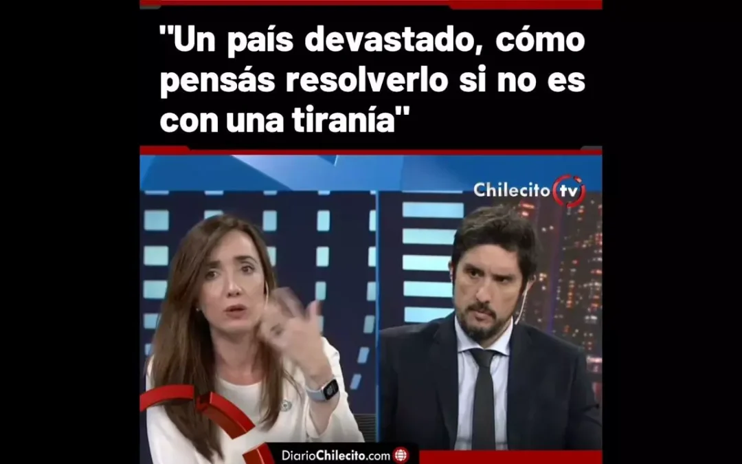 “Un país devastado, cómo pensás resolverlo si no es con una tiranía”