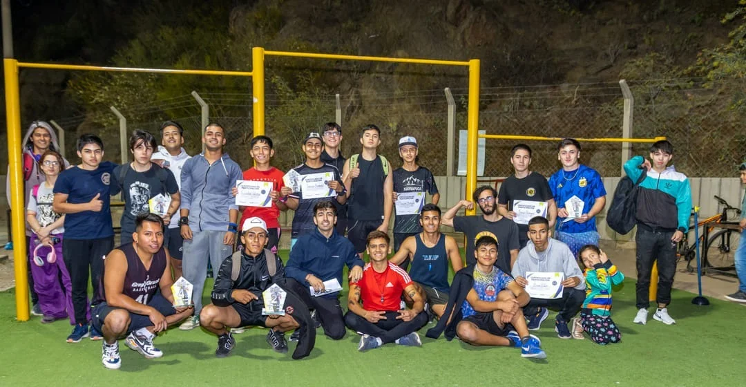 Realizaron “Torneo de Calistenia” en la ciudad