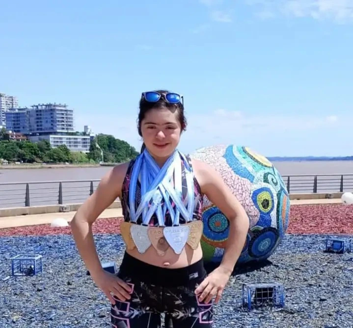 La joven Jorgelina Peña se consagró Campeona Nacional de Triatlón Femenino