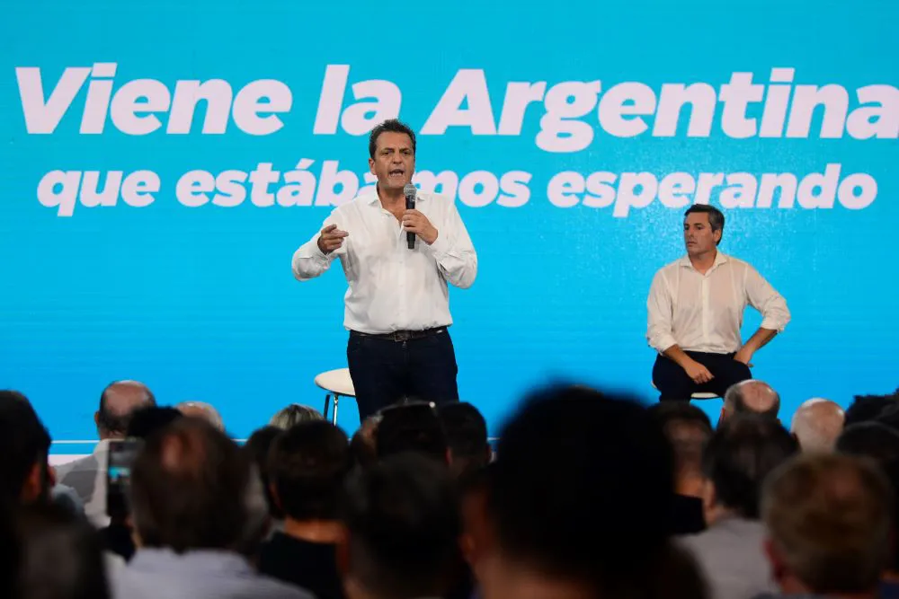 Massa defendió la industria nacional en un encuentro con trabajadores en Buenos Aires