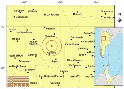 Se registró un temblor en la madruga de este jueves  