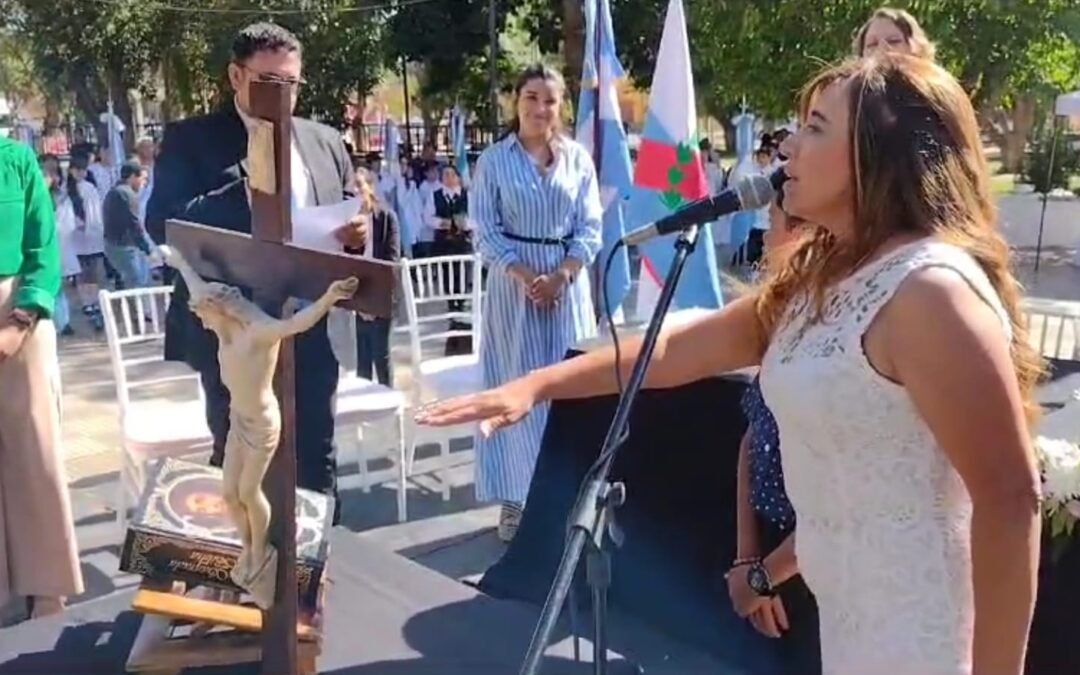 Adriana Olima inicia su mandato en Famatina con un llamado a la unión y la modernización