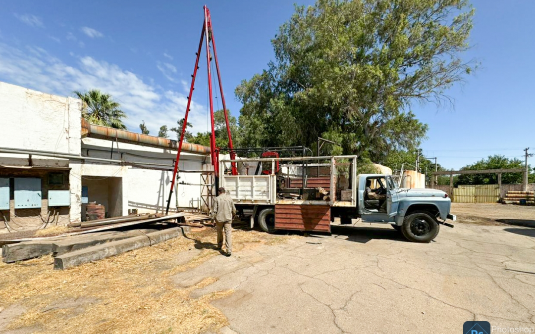 Aseguran trabajar para poner en función dos perforaciones para mejorar el caudal de agua en Nonogasta
