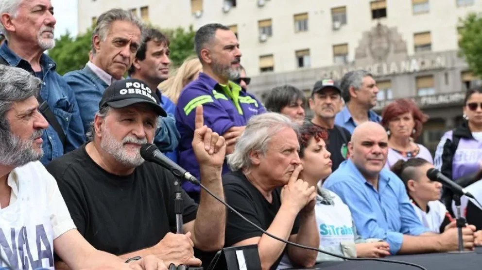 Organizaciones sociales marcharán en dos columnas hacia Plaza de Mayo “contra el ajuste”