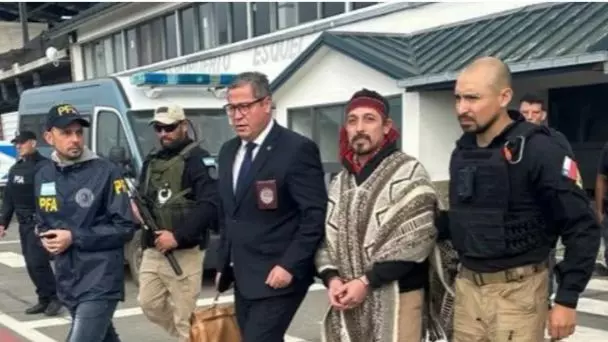 En un importante operativo extraditaron a Chile al dirigente mapuche Jones Huala