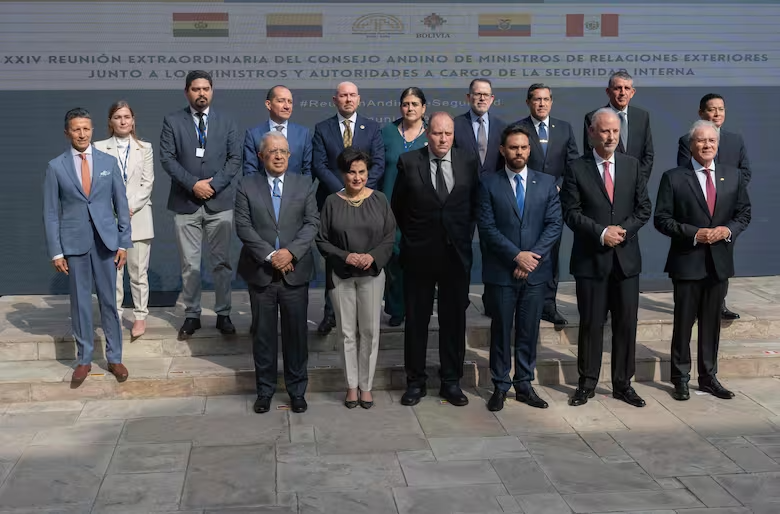 Bolivia, Colombia, Ecuador y Perú crearon la primera red de seguridad interfronteriza contra las bandas trasnacionales del crimen organizado
