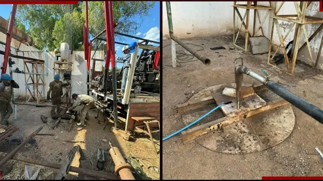 El Ministerio de Agua y Energía provincial habilitó una nueva perforación para Nonogasta