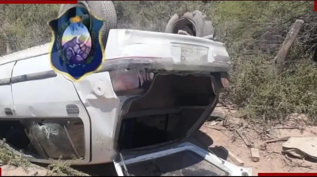 Heridos en accidente vehicular: Dos adultos y dos niños tras vuelco en Catuna