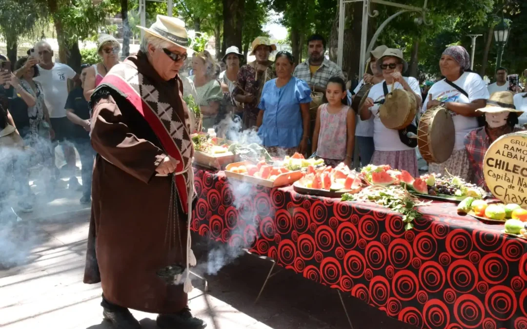 Chilecito realizó la ceremonia ancestral de “Bendición de los frutos”