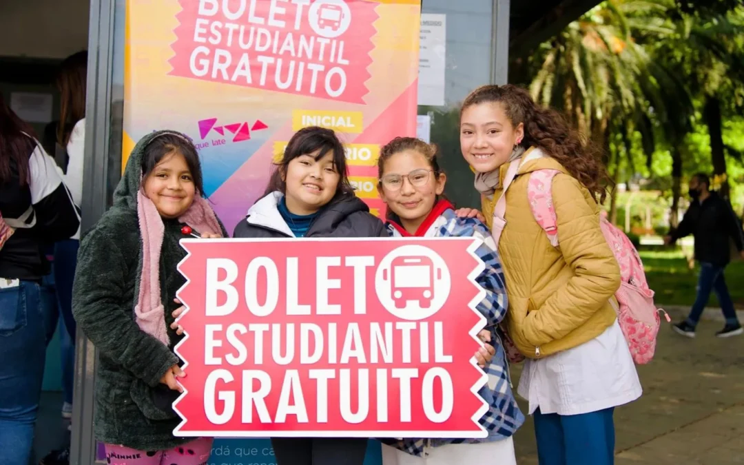 Continúan abiertas las inscripciones al Boleto Estudiantil Gratuito, en las oficinas de Rioja Bus, en Ruta 15 y Av. Perón de 9 a 14 horas