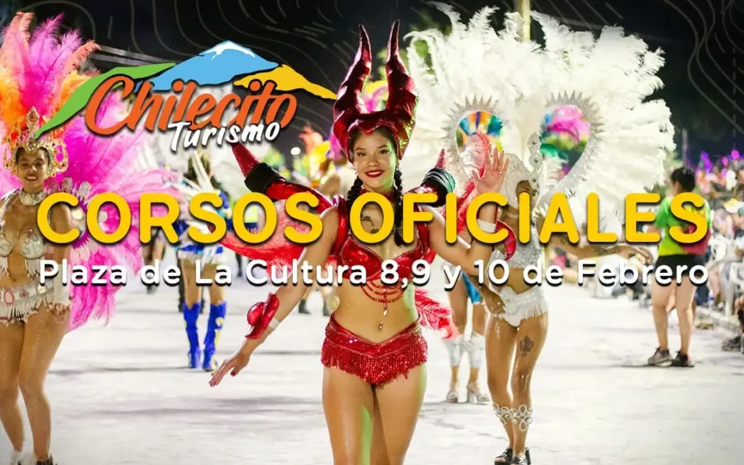 Arrancaron los Corsos Oficiales en Chilecito con mucho brillo, color y alegría