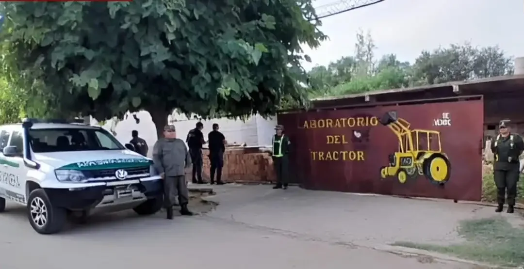 Chilecito: Hallan explosivos de guerra en taller mecánico