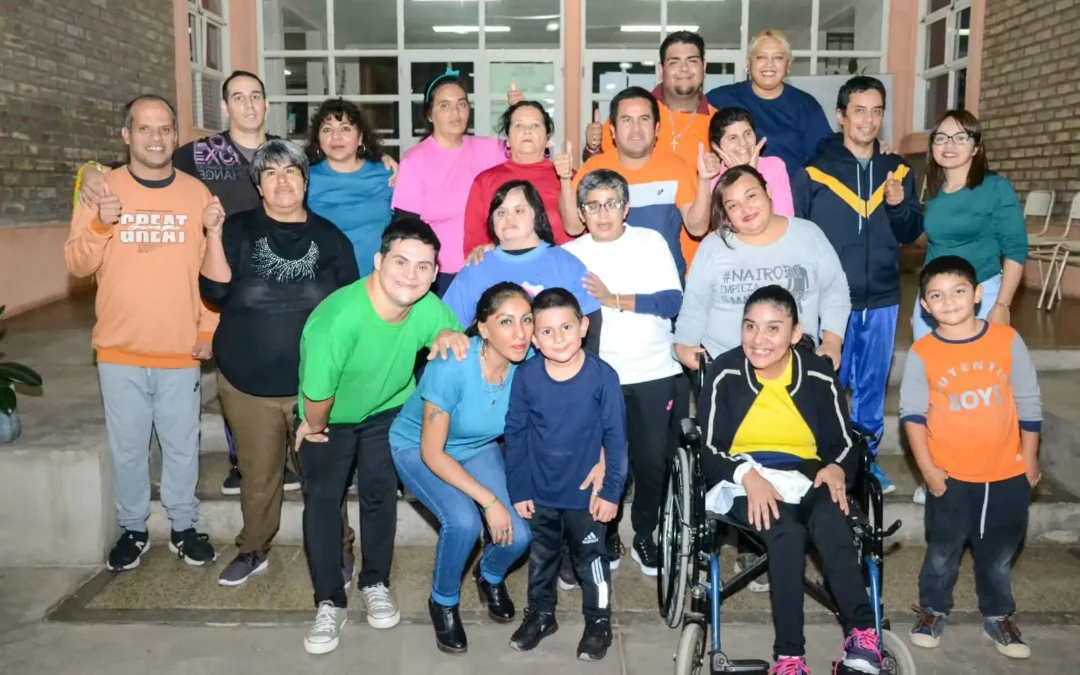Realizaron jornada recreativa a través de la danza para personas con discapacidad