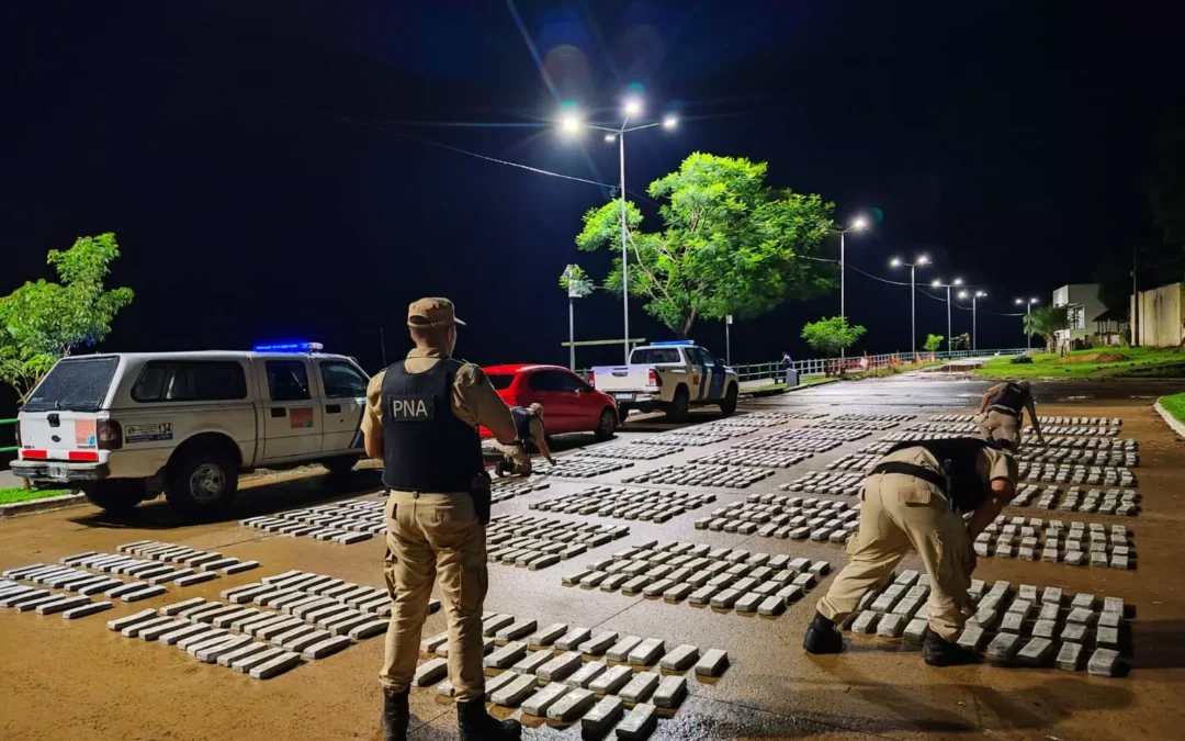 Prefectura secuestró 1.388 panes de marihuana valuados en más de 3.000 millones de pesos