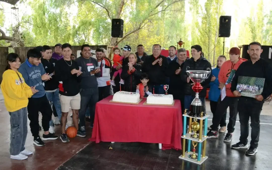 La comunidad del Club Newel’s Old Boys  de Sañogasta celebró un nuevo aniversario