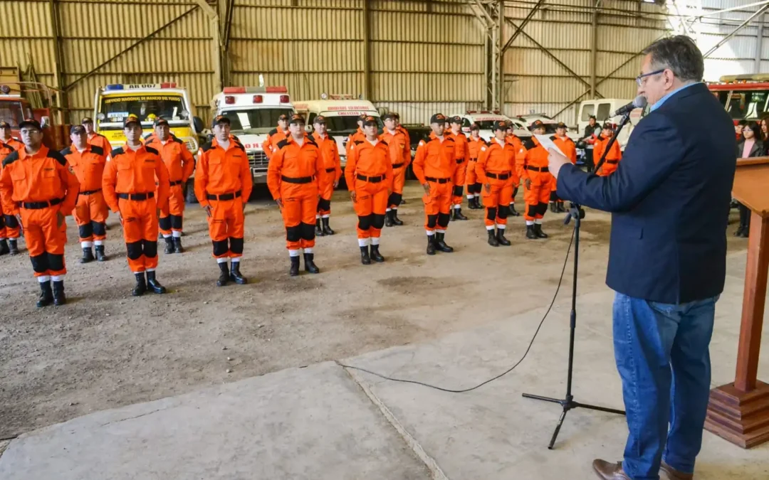 Bomberos Voluntarios celebraron su día con la incorporación de nuevos miembros