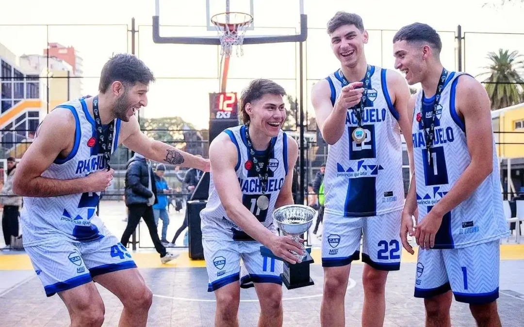 Histórico: Club Riachuelo se coronó campeón del 3×3 de la Liga Nacional de Basquet