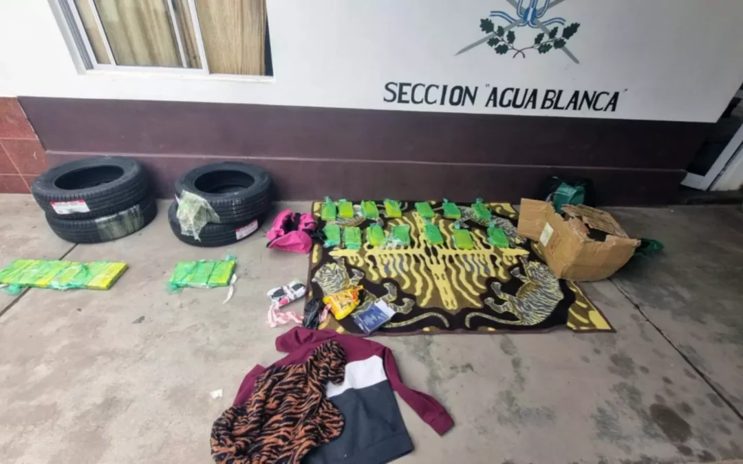 Salta: Tras dos procedimientos, Gendarmería incautó casi 40 kilos de cocaína durante un control vehicular en Ruta Nacional 50