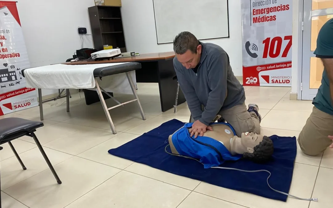 El Ministerio de Salud lanza capacitación en emergencias prehospitalarias en hospitales de toda la provincia