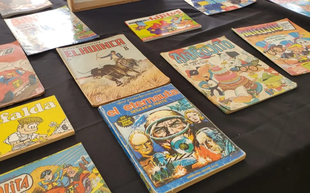 El Museo de la Historieta Yuyari Huasi participa con un stand en Plaza Principal, de la Feria del Libro de Chilecito
