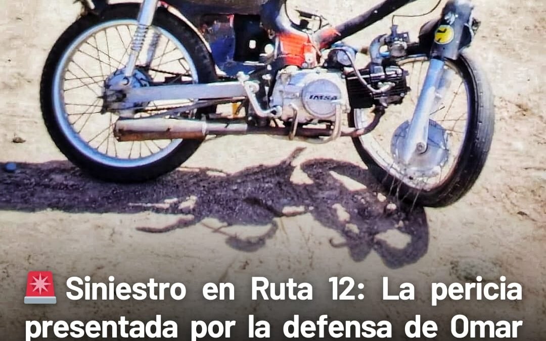 Siniestro en Ruta 12: pericia de la defensa señala responsabilidad de los motociclistas y busca que la Justicia exima a Bustos