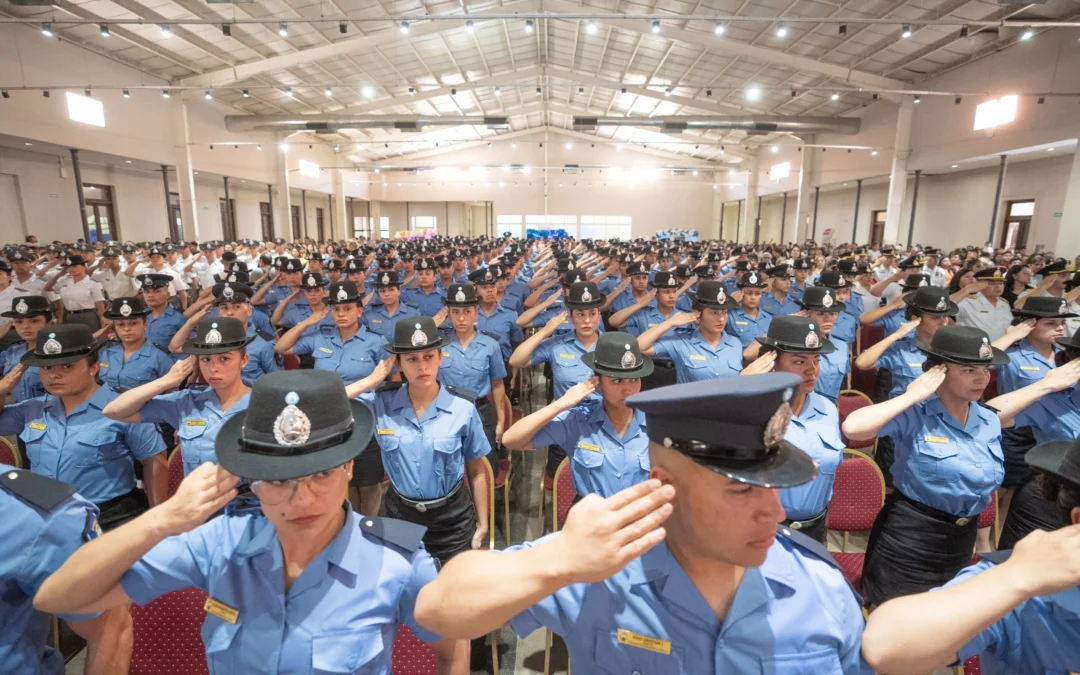 La Rioja suma 380 nuevos agentes a la Policía de la Provincia con foco en derechos y vocación de servicio