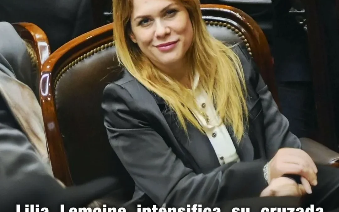 Lilia Lemoine intensifica en su cruzada contra Villarruel