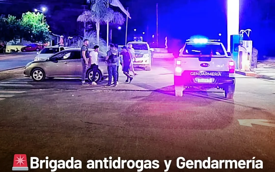 Brigada antidrogas y Gendarmería detuvieron a dos policías en un operativo por presunta vinculación con ciudadanos bolivianos en una investigación de narcotráfico