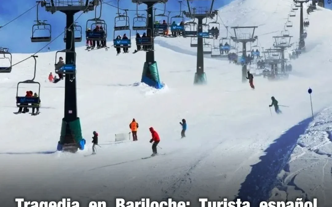 Tragedia en Bariloche: Turista español falleció en la aerosilla del Cerro Campanario, autoridades descartan intervención policial